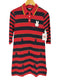 トミーヒルフィガー TOMMY HILFIGER ポロニット ワンピース レディース S