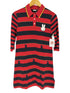 トミーヒルフィガー TOMMY HILFIGER ポロニット ワンピース レディース S