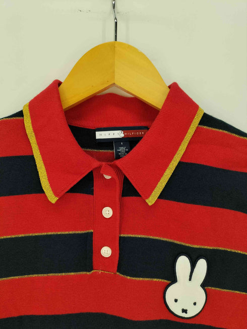 トミーヒルフィガー TOMMY HILFIGER ポロニット ワンピース レディース S