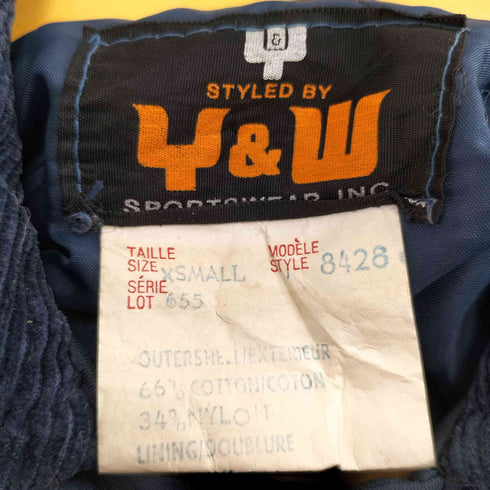 Y&W カナダ製フーデッドワークジャケット メンズ JPN:XS