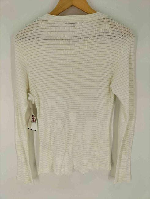 ゴーサンゴーイチプールオム 5351 POUR LES HOMMES ラメステッチ ヘンリーネック L/S カットソー メンズ JPN:2