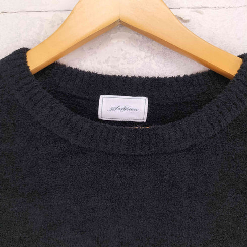クライミー THE CRIMIE ロゴ刺繍クルーネック コットンニットセーター メンズ JPN:XL