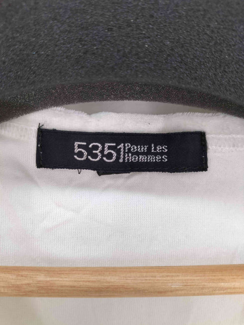 ゴーサンゴーイチプールオム 5351 POUR LES HOMMES Vネック L/S カットソー メンズ JPN:2