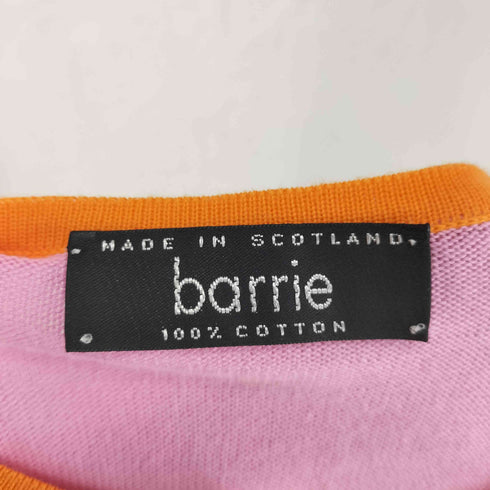 barrie シーアイランドコットン マルチカラー カーディガン レディース JPN:38