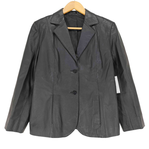 Jubien pig leather レザーテーラードジャケット レディース