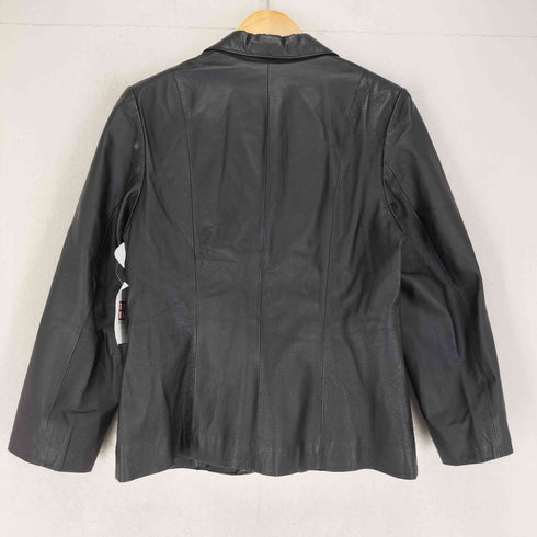 Jubien pig leather レザーテーラードジャケット レディース