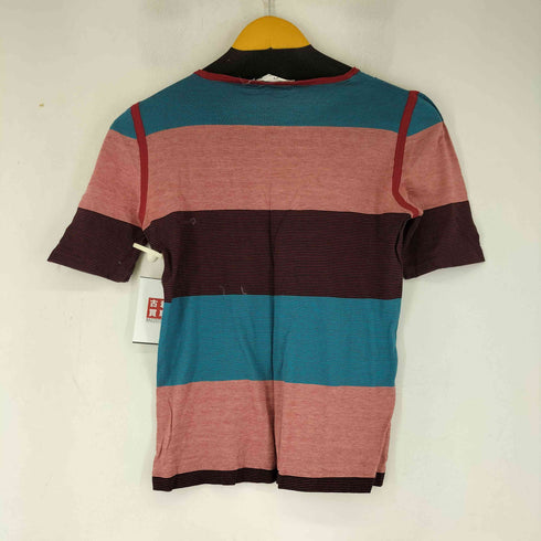 CREE マルチカラー S/S ボーダーTシャツ レディース