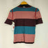 CREE マルチカラー S/S ボーダーTシャツ レディース