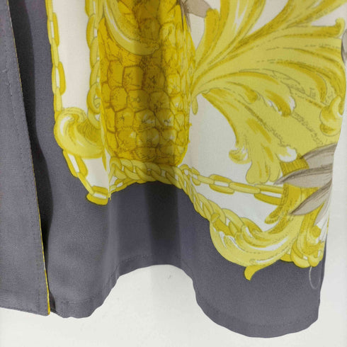 LA DEUX 総柄 L/S シャツブラウス レディース