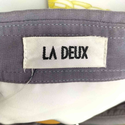 LA DEUX 総柄 L/S シャツブラウス レディース