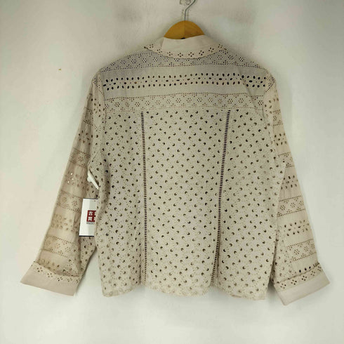 CHAMOIS L/S カットワークシャツ レディース JPN:44