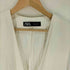 ザラ ZARA ホワイトフルイドボタンベスト レディース import:M