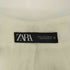 ザラ ZARA ホワイトフルイドボタンベスト レディース import:M