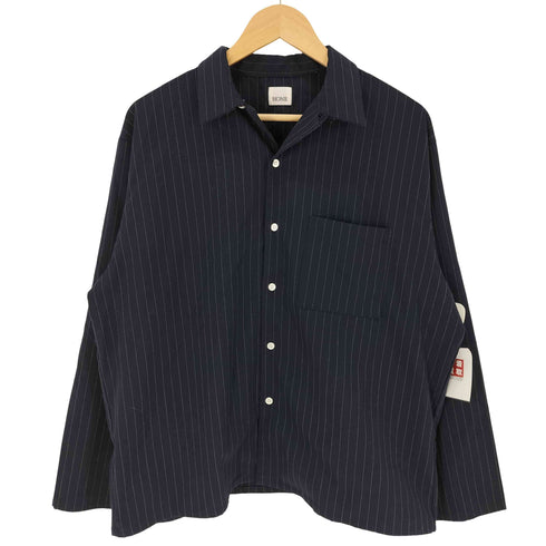 HONE / pinstripe pajama shirt jacket ピンストライプパジャマシャツジャケット メンズ 02