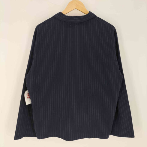 HONE / pinstripe pajama shirt jacket ピンストライプパジャマシャツジャケット メンズ 02
