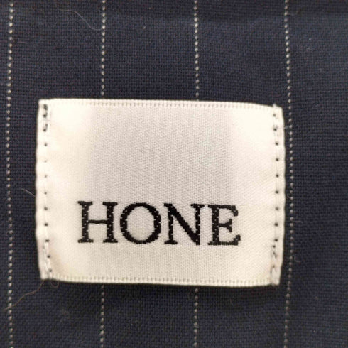 HONE / pinstripe pajama shirt jacket ピンストライプパジャマシャツジャケット メンズ 02