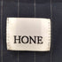 HONE / pinstripe pajama shirt jacket ピンストライプパジャマシャツジャケット メンズ 02