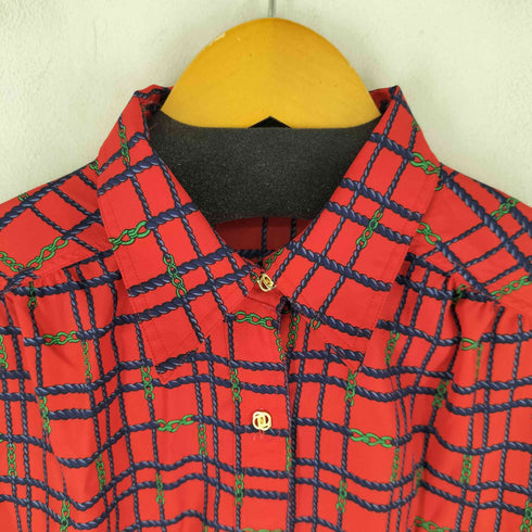 JAPONE チェーンデザインプリント L/S シャツ レディース JPN:L