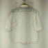 S/S カットワークシャツ レディース