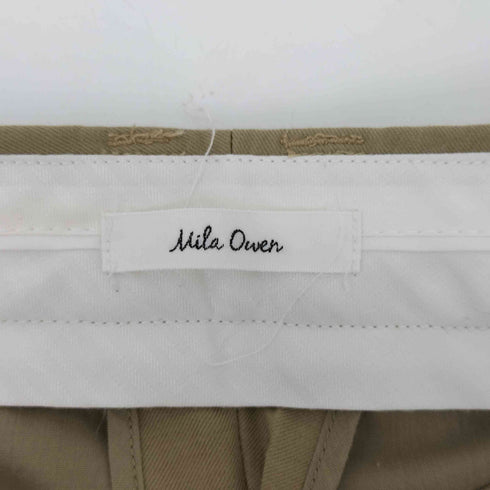 ミラオーウェン Mila Owen フラップデザイン2タックダンディパンツ レディース JPN:0