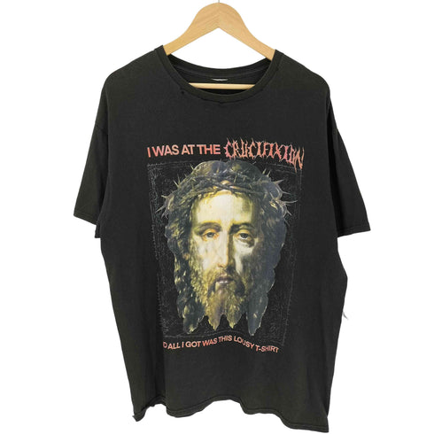 I WAS AT THE CRUCIFIXION / AND ALL I GOT WAS THIS LOUSY T-SHIRT イエス ジーザス Tシャツ メンズ