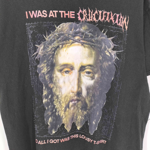 I WAS AT THE CRUCIFIXION / AND ALL I GOT WAS THIS LOUSY T-SHIRT イエス ジーザス Tシャツ メンズ