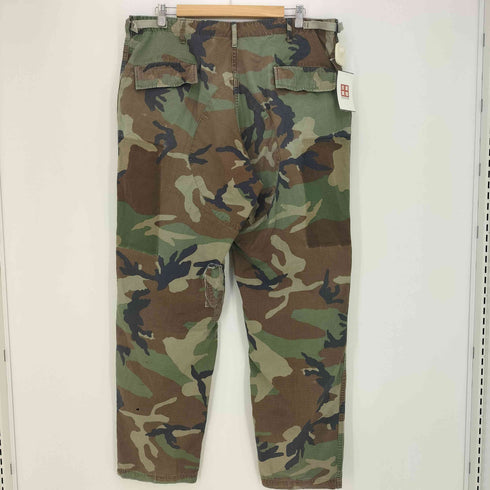 ユーエスアーミー U.S. ARMY 90s 96年会計 ウッドランドカモ BDU リップストップ カーゴパンツ メンズ LARGE-LONG