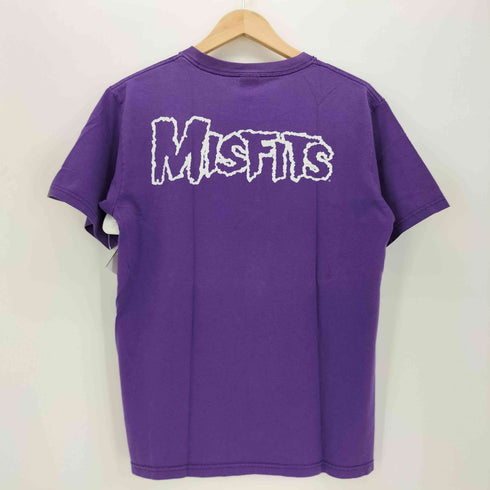 00S ANVILボディ USバンド ドクロ プリント クルーネック S/S Tシャツ メンズ import:S