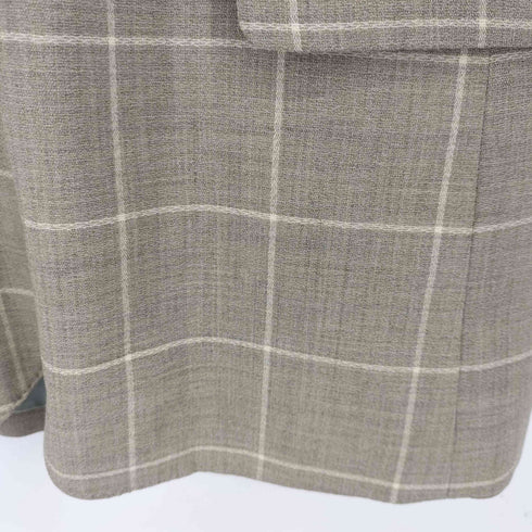 アクアスキュータム AQUASCUTUM ベストセット チェックテーラードジャケット レディース