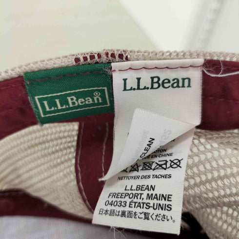 エルエルビーン L.L.Bean ツートンカラー ロゴ刺繍メッシュキャップ メンズ ONE SIZE