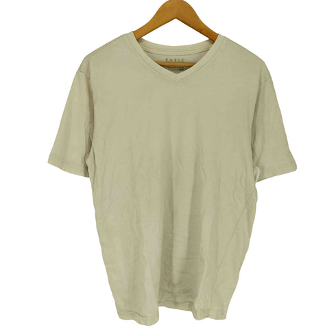 ベーシックエディションズ BASIC EDITIONS コットン VネックTシャツ メンズ JPN:M