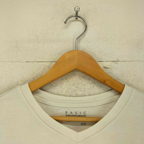 ベーシックエディションズ BASIC EDITIONS コットン VネックTシャツ メンズ JPN:M