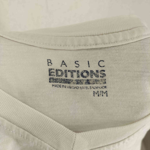 ベーシックエディションズ BASIC EDITIONS コットン VネックTシャツ メンズ JPN:M