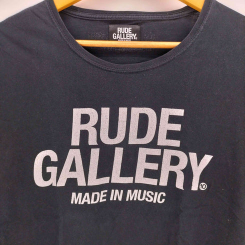ルードギャラリー RUDE GALLERY 両面 プリント クルーネック S/S Tシャツ メンズ