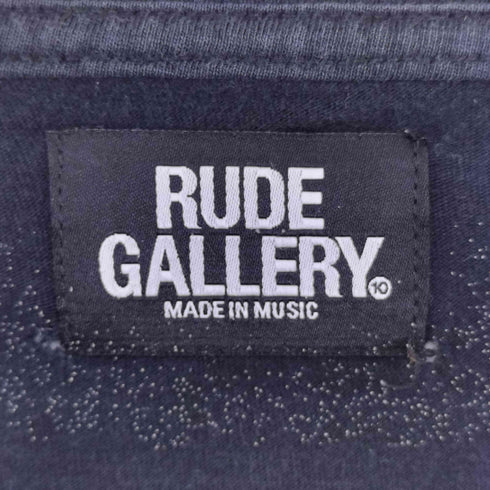 ルードギャラリー RUDE GALLERY 両面 プリント クルーネック S/S Tシャツ メンズ