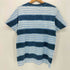 グッドオン good on USA製 グラデーション ボーダー クルーネック S/S Tシャツ メンズ import:M