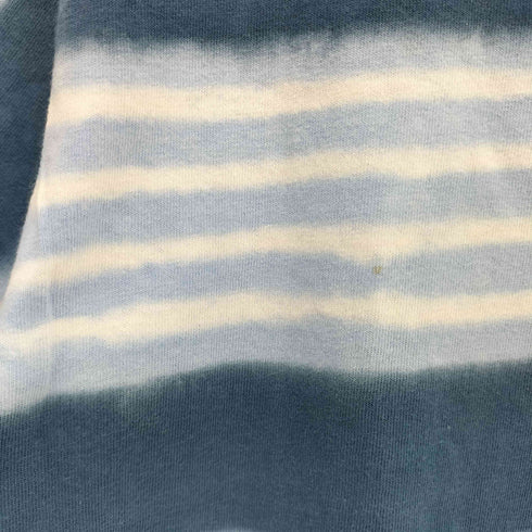 グッドオン good on USA製 グラデーション ボーダー クルーネック S/S Tシャツ メンズ import:M
