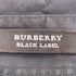 バーバリーブラックレーベル BURBERRY BLACK LABEL ノバチェック切替 ロゴ刺繍 短丈 長袖 ポロシャツ メンズ 2