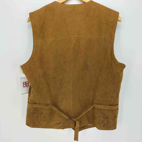 オービス ORVIS 裏地切り替え スエード ベスト メンズ import:M