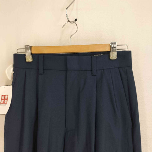 カオス Chaos GENTLEMAN LADY ウール100% タックワイドスラックスパンツ レディース JPN:38