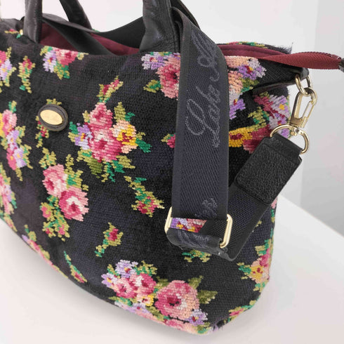 lake alster ジャガード 2way バッグ レディース