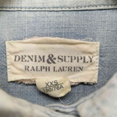 デニムアンドサプライラルフローレン DENIM&SUPPLY RALPH LAUREN タンガリーシャツ レディース XXS