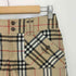 バーバリーブルーレーベル BURBERRY BLUE LABEL ノバチェック バックロゴ刺繍 ショートパンツ レディース EUR:38