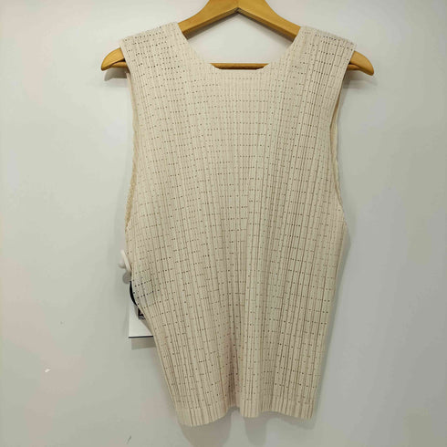 プリーツプリーズイッセイミヤケ PLEATS PLEASE ISSEY MIYAKE 26SS STARDUST メッシュ ベスト レディース