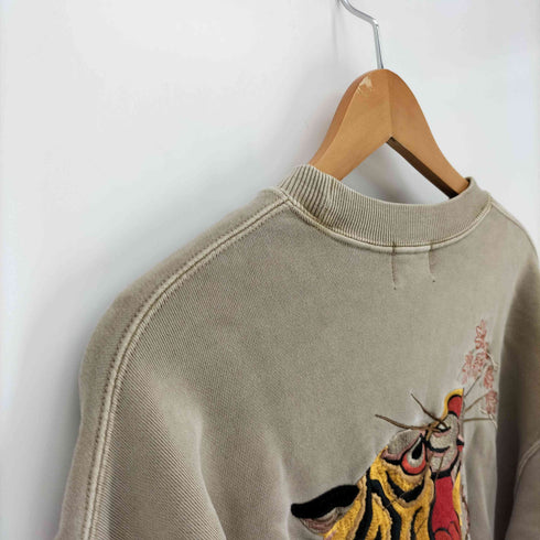 ショット Schott SOUVENIR CREW SWEAT スーベニア クルースウエット 顔虎 メンズ import:S