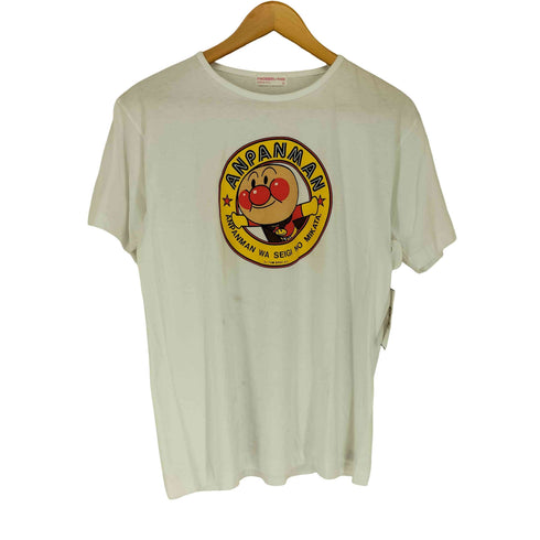 FROEBEL-KAN 袖裾シングル キャラクタープリント Tシャツ メンズ JPN:M