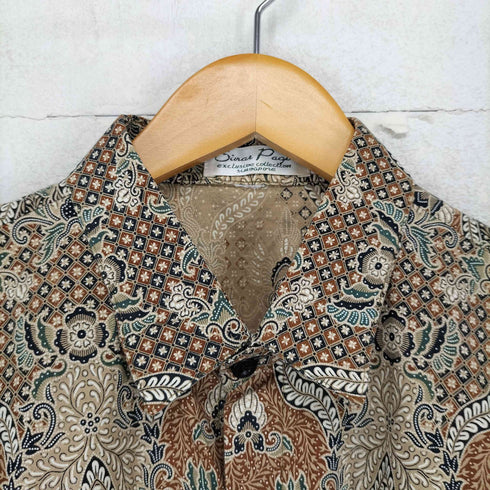 Sinar Pagi 総柄 S/S シャツ メンズ JPN:L
