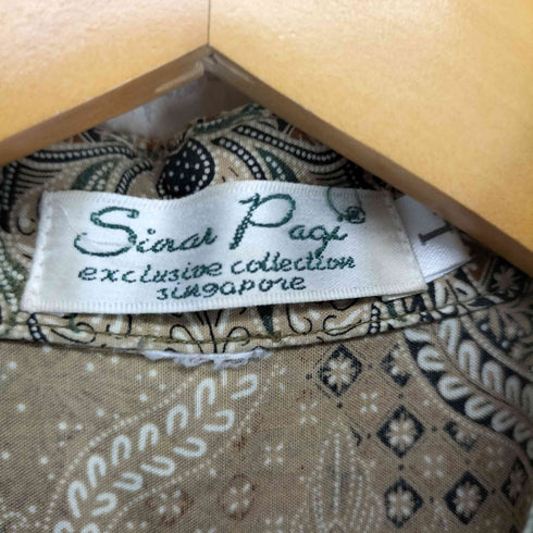 Sinar Pagi 総柄 S/S シャツ メンズ JPN:L