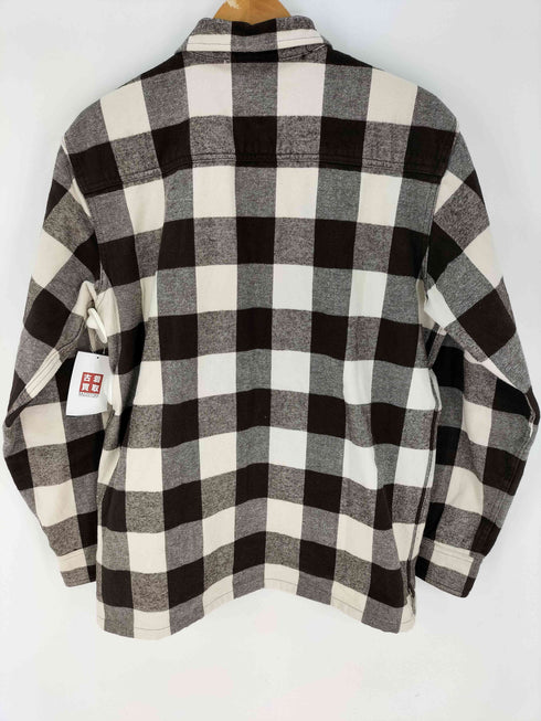 シュプリーム Supreme 90s-00s 初期 USA製 バッファローチェック ヘビーフランネル シャツ メンズ JPN:M