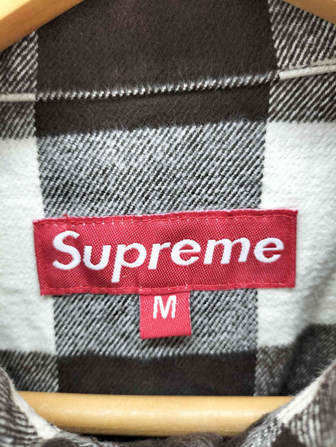 シュプリーム Supreme 90s-00s 初期 USA製 バッファローチェック ヘビーフランネル シャツ メンズ JPN:M
